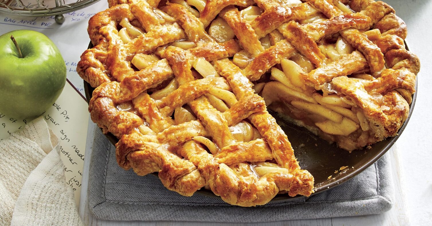 a picture of apple pie